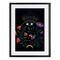 Stupell Industries Mystical Floral Evil Eye Framed Print Under Glass, design by Metka Hiti